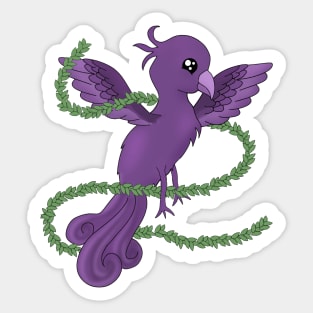 MHC FP Purple Phoenix Sticker